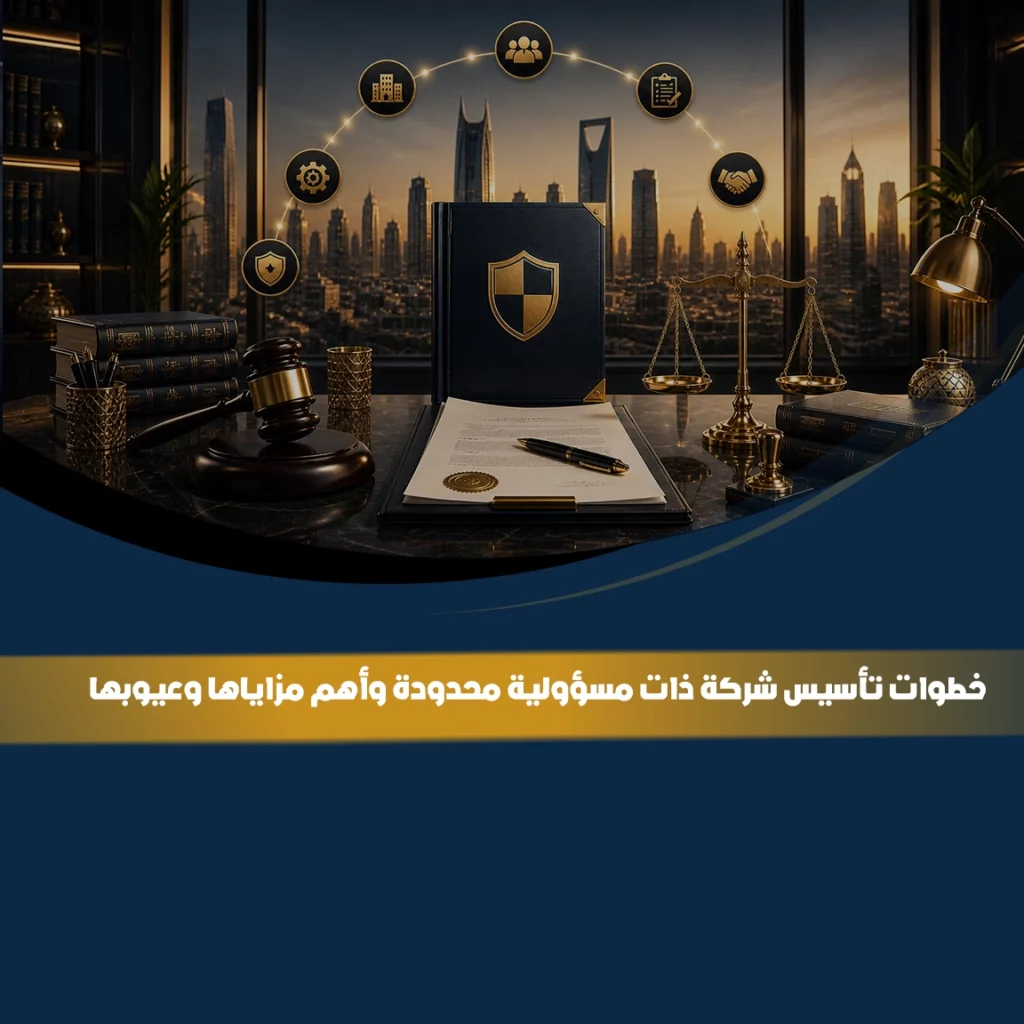 تأسيس شركة ذات مسؤولية محدودة في السعودية وخطوات التأسيس وأهم المزايا والعيوب