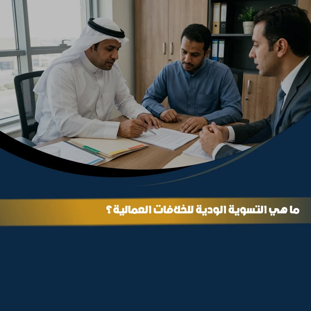 التسوية الودية للخلافات العمالية في السعودية بين العامل وصاحب العمل قبل اللجوء إلى المحكمة العمالية