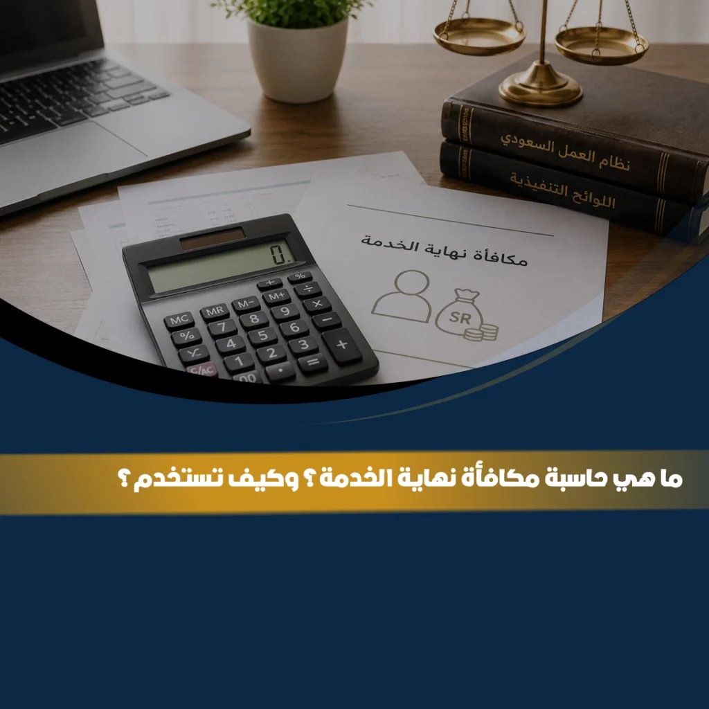 حاسبة مكافأة نهاية الخدمة في السعودية وكيفية حساب مستحقات الموظف وفق نظام العمل السعودي