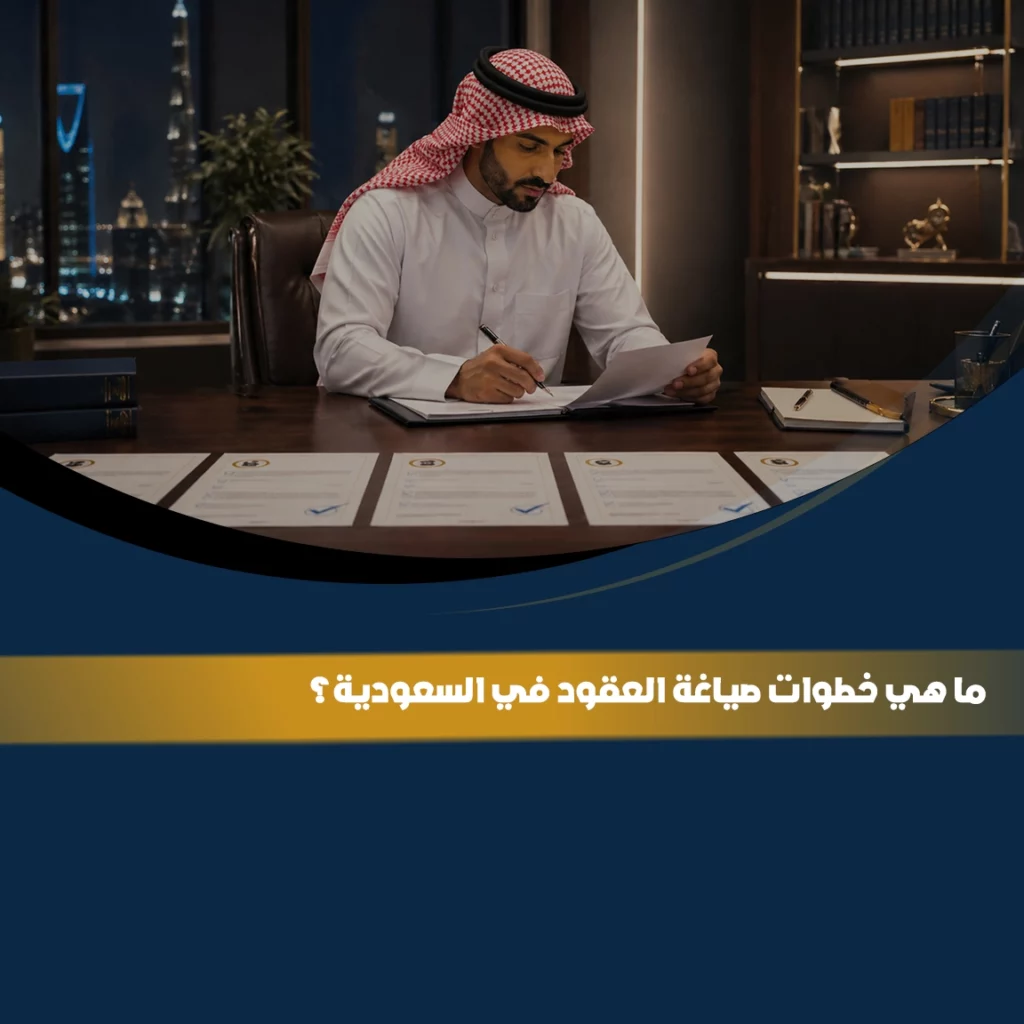 خطوات صياغة العقود بشكل احترافي ومنظم.